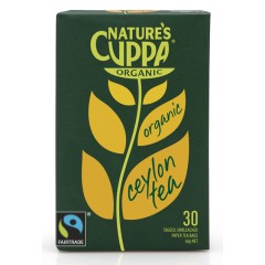 Nature’s Cuppa Organic Ceylon Tea (25 bags)  （Best before date: 30 / 06 / 2024)